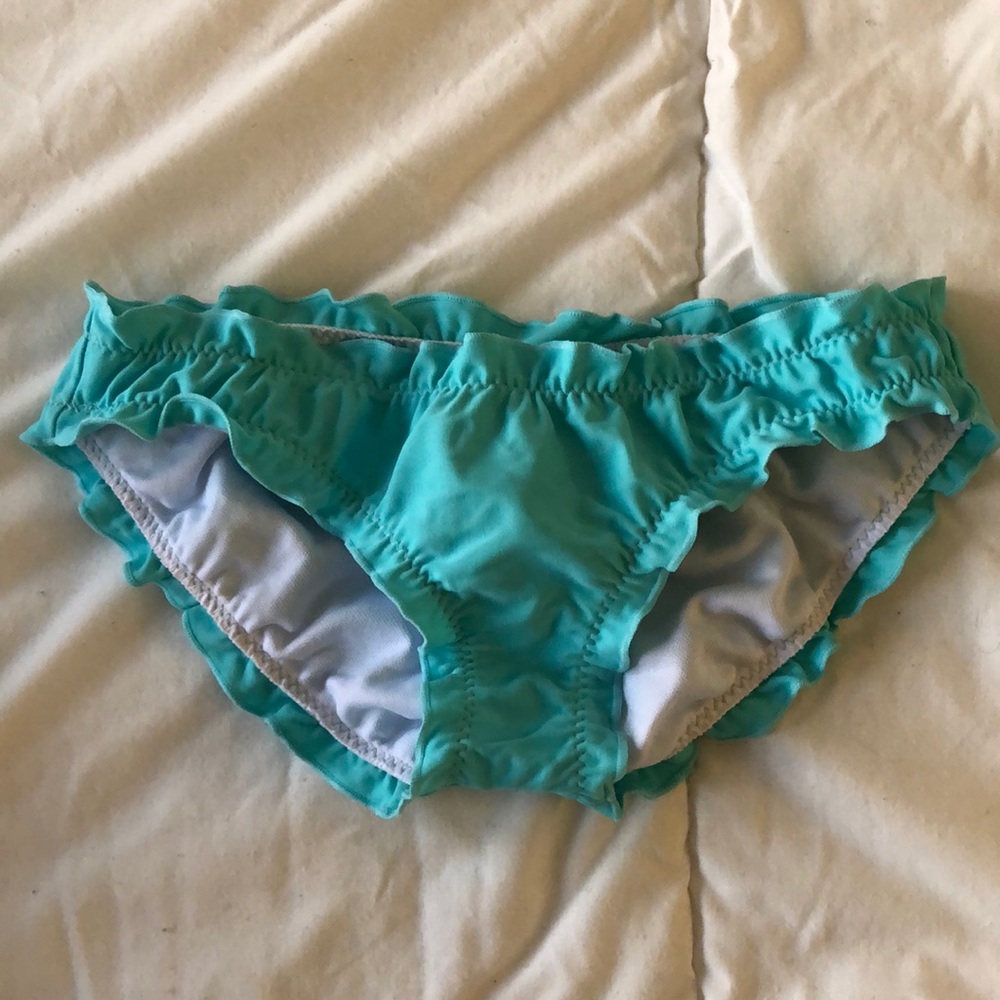 Turquoise bikini bottoms